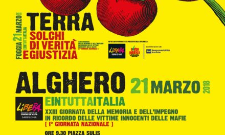 Le iniziative “Verso il 21 marzo” in Sardegna