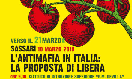 Sassari – L’antimafia in Italia: la proposta di Libera