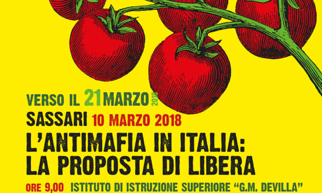 Sassari – L’antimafia in Italia: la proposta di Libera