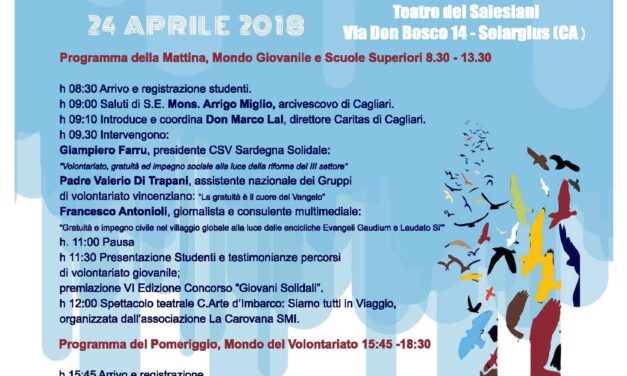 Selargius – La cultura del volontariato, tra gratuità ed impegno civile e sociale