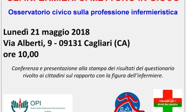 Cagliari – Gli infermieri si mettono in gioco