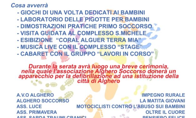 Alghero – Verso un’idea comune. Festa del Volontariato 2018