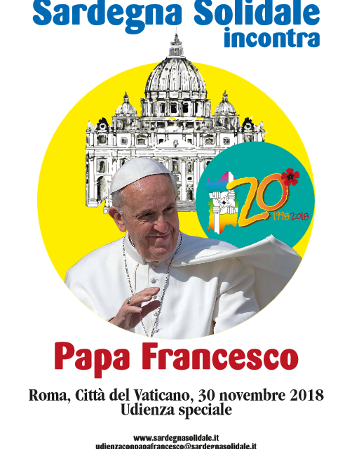 Udienza Speciale con Papa Francesco: scadenza iscrizioni 31 ottobre 2018