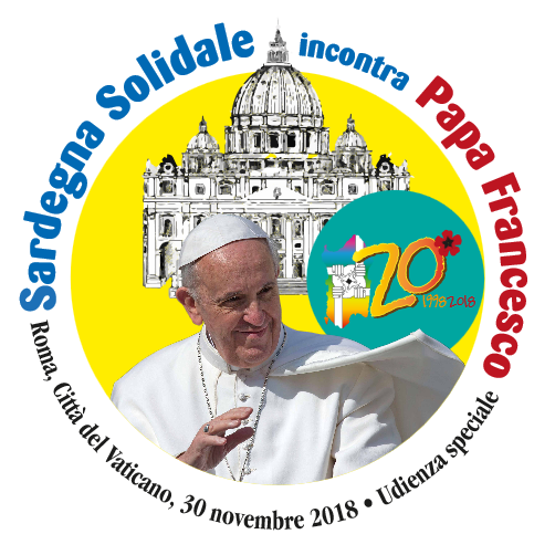 Il prossimo 30 novembre il Volontariato sardo in Udienza Speciale a Roma da Papa Francesco