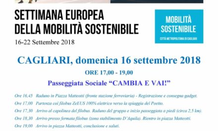 Cagliari – “Cambia e Vai!” – Settimana europea della mobilità sostenibile