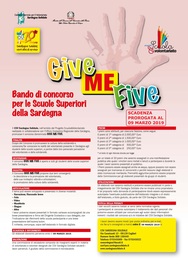 Prorogata al 09 marzo 2019 la scadenza del Concorso GIVE ME FIVE!