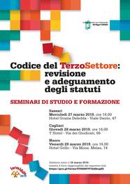 Sassari – CTS: Revisione e adeguamento degli statuti. Seminario di studio e formazione