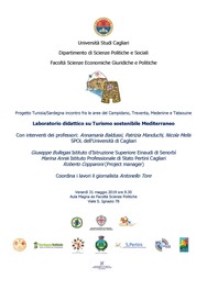 Cagliari – Laboratorio didattico su Turismo sostenibile Mediterraneo