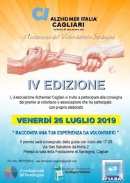 Cagliari – Quarta edizione de “Il testimone del volontariato”