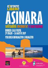 Cala d’Oliva, Asinara – Campi di volontariato, di impegno e formazione 2019