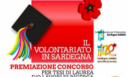 Cagliari – Premiazione Concorso per Tesi di laurea e/o Lavori di ricerca sul Volontariato e sul Terzo Settore in Sardegna