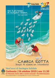 Carbonia – Inaugurazione Ceramica artistica per il Ventennale di Sardegna Solidale