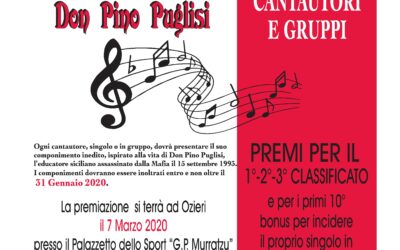 Ozieri – No alle Mafie. Parole e musica per Don Pino Puglisi