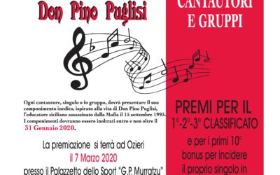 Ozieri – No alle Mafie. Parole e musica per Don Pino Puglisi