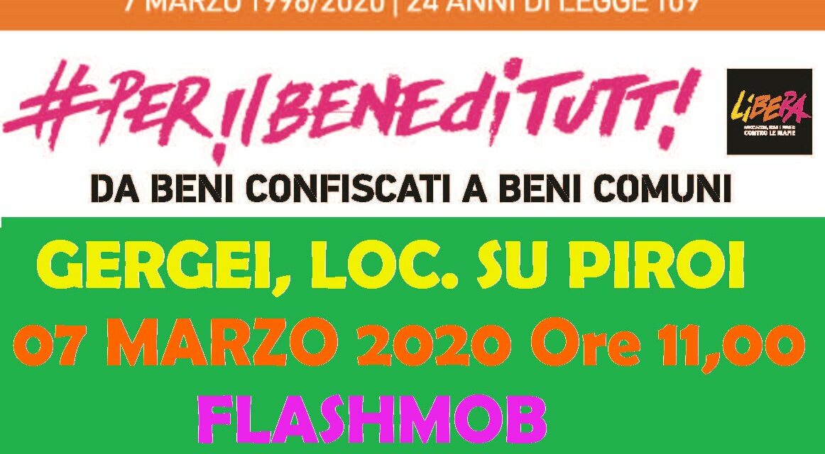 Gergei Su Piroi – Dai beni confiscati ai beni comuni