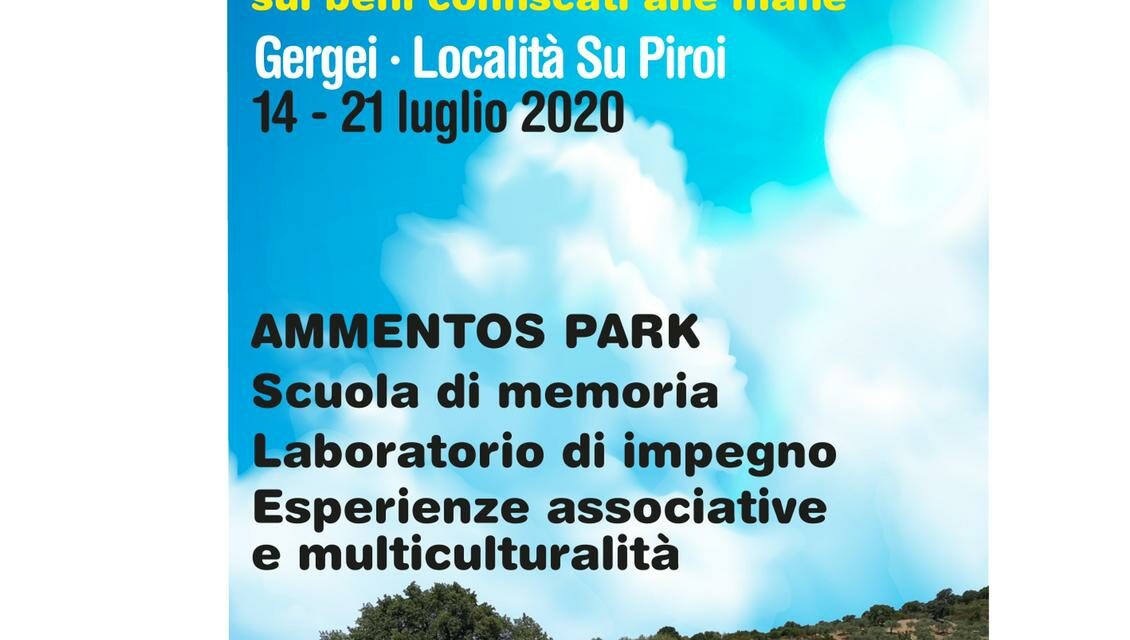 Gergei Su Piroi – “Ammentos Park”. Campo di impegno e formazione