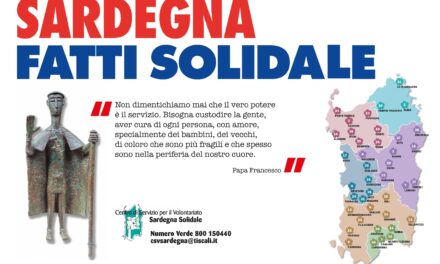 267 SINDACI SARDI ESPRIMONO SOLIDARIETA’ AL CSV SARDEGNA SOLIDALE