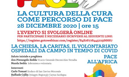 34° MARCIA DELLA PACE – “LA CULTURA DELLA CURA COME PERCORSO DI PACE” – LA CHIESA, LA CARITAS, IL VOLONTARIATO “OSPEDALI DA CAMPO” IN TEMPO DI COVID