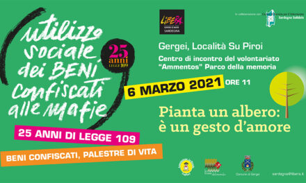 Gergei Su Piroi – 25 anni di legge 109. Beni confiscati, palestre di vita