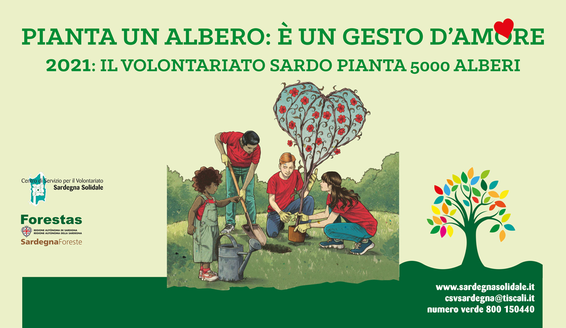 Sassari, Comunità S. Antonio – Pianta un albero: è un gesto d’amore