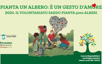 Assemini, Comunità L’Aquilone – Pianta un albero: è un gesto d’amore