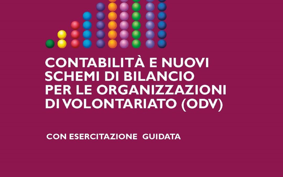 Contabilità e nuovi schemi di bilancio per le organizzazioni di volontariato (ODV) con esercitazione guidata