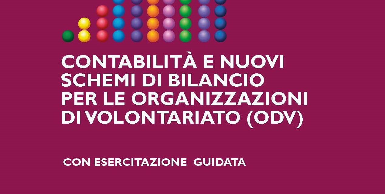 CONTABILITA’ E SCHEMI DI BILANCIO PER ODV E APS