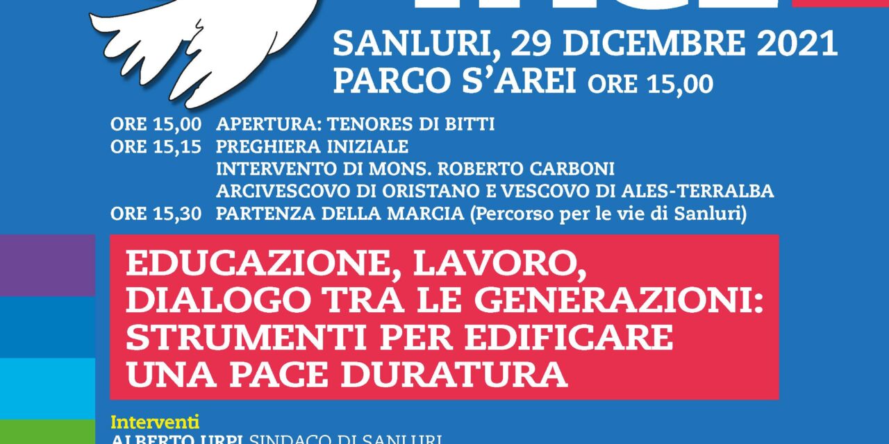 PRESENTATA LA 35MA MARCIA DELLA PACE “EDUCAZIONE, LAVORO, DIALOGO TRA LE GENERAZIONI: STRUMENTI PER EDIFICARE UNA PACE DURATURA”