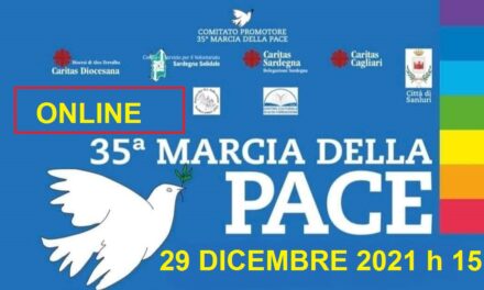 Si farà ONLINE la 35° Marcia della Pace