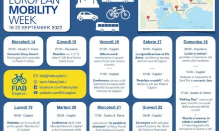 SEMS 2022: TUTTE LE INIZIATIVE DI FIAB CAGLIARI NELLA CITTÀ METROPOLITANA