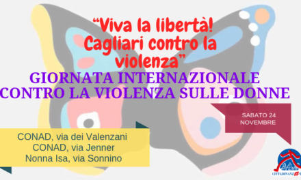 Cittadinanzattiva Cagliari per la Giornata internazionale contro la violenza sulle donne