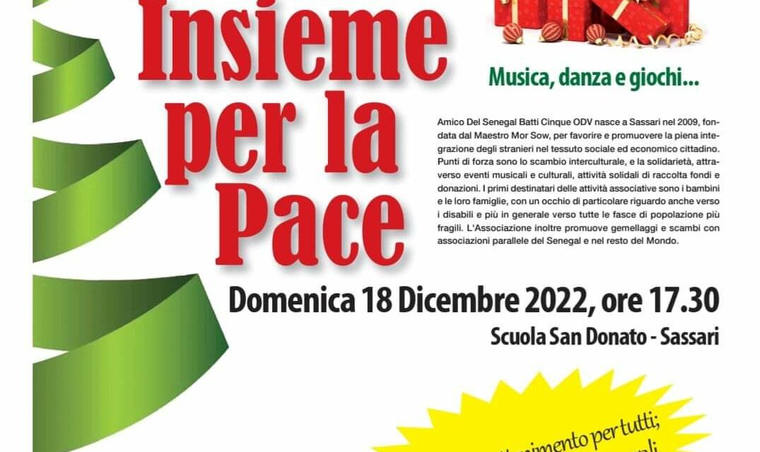 Sassari – 14 anni Insieme per la Pace