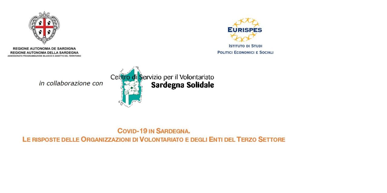 COVID-19 IN SARDEGNA. LE RISPOSTE DELLE ORGANIZZAZIONI DI VOLONTARIATO E DEGLI ENTI DEL TERZO SETTORE