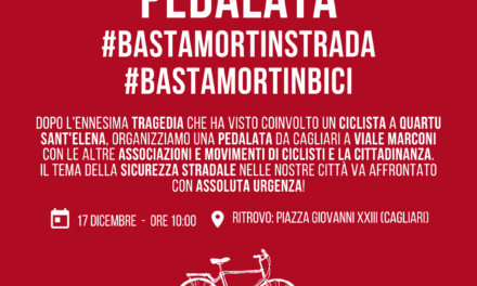 Cagliari – Pedalata #BASTAMORTINSTRADA #BASTAMORTINBICI