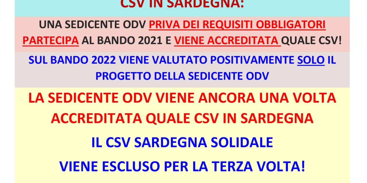 LE DOMANDE DEI VOLONTARI N. 6: tutto regolare?