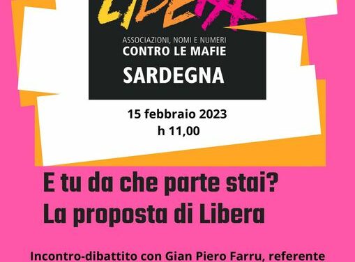 “E tu… da che parte stai?” – La proposta di LIBERA