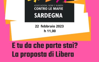 Libera Contro le Mafie – Incontro Dibattito