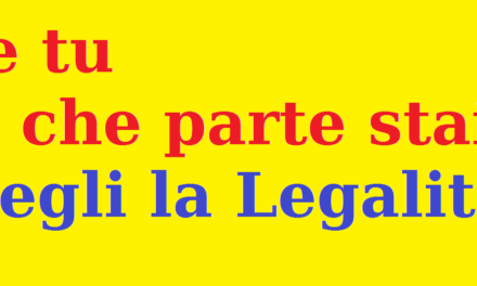 Smentiti i detrattori di legalità