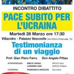 VILLACIDRO – PACE SUBITO PER L’UCRAINA