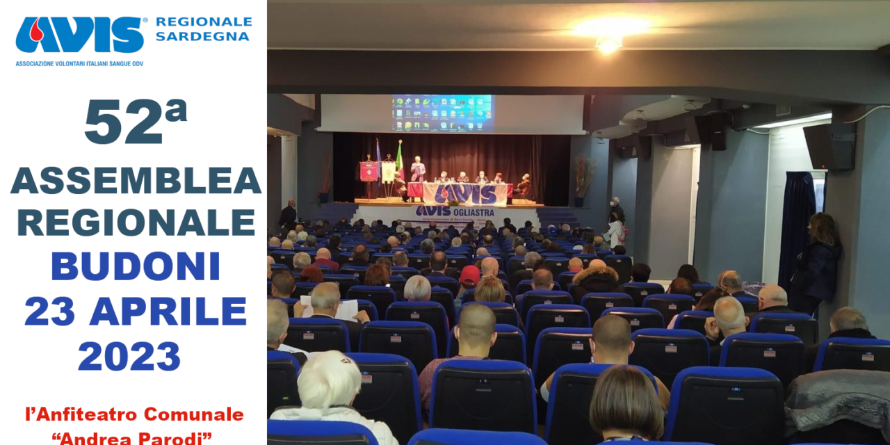 Budoni . 52° Assemblea Regionale Avis Sardegna