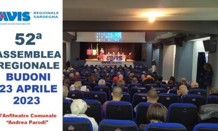 Budoni . 52° Assemblea Regionale Avis Sardegna