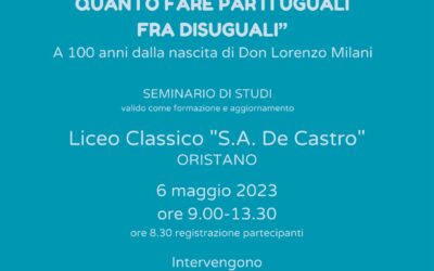 Oristano – A 100 anni dalla nascita di Don Lorenzo Milani