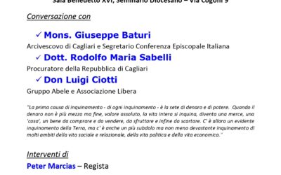 Don Luigi Ciotti a Cagliari – Casa Comune: I Care. Cura, responsabilità e sinergie