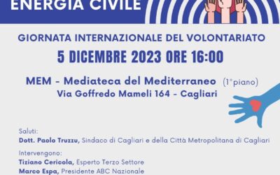 CAGLIARI – VOLONTARIATO, STRAORDINARIA ENERGIA CIVILE