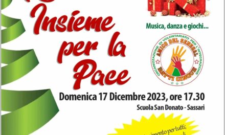 Sassari – Festa dell’Albero di Natale – “15 anni insieme per la Pace”