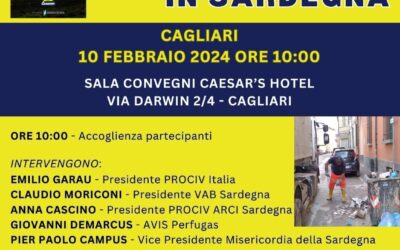 Cagliari – Il Volontariato di Protezione Civile in Sardegna