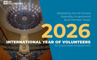 UN General Assembly Proclaims 2026 as the International Year of Volunteers for Sustainable Development