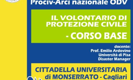 Cagliari – “Forma360”. Piano formativo della Pro.Civ. Arci