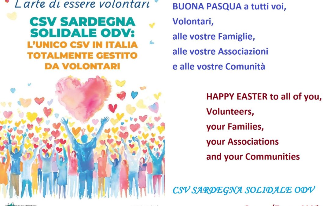 R-Esistiamo! Il CSV Sardegna Solidale ODV, l’unico CSV in Italia totalmente gestito da Volontari