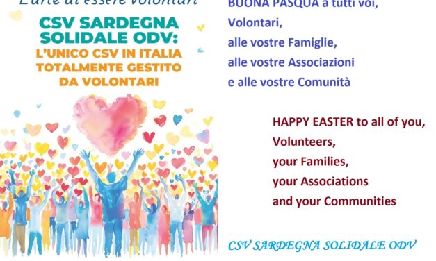 R-Esistiamo! Il CSV Sardegna Solidale ODV, l’unico CSV in Italia totalmente gestito da Volontari